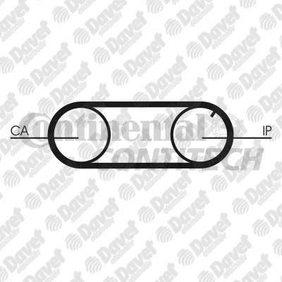 CONTI CT641 Triger Kayisi (75 Dis) (75x200) (281 Lah 079) Vw Lt28  Lt31 Lt35 Lt40 Lt45 Lt50 Lt55 2.4d 12v (75-96)